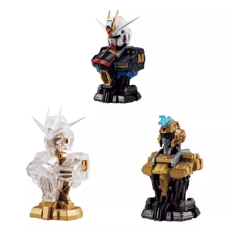 Mô hình Head Bust Mechanical 04 ZGMF-X20A Strike Freedom Gundam BANDAI Gacha bộ 3 cái