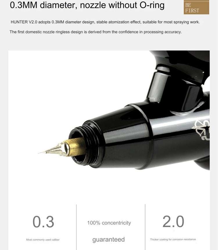 Bút sơn mô hình Hunter HT-192 V2 0.3mm 0.5mm pen double action airbrush HT192