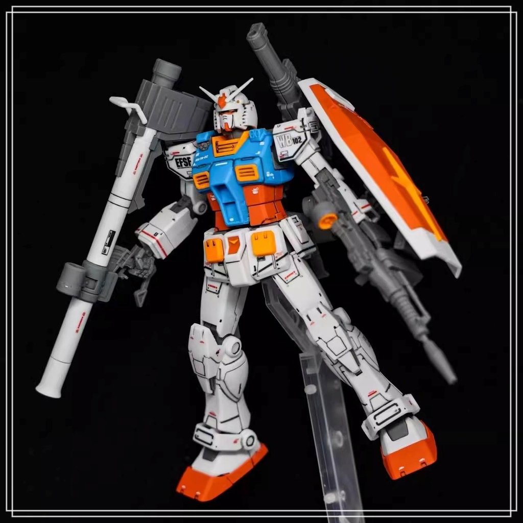 Mô hình lắp ráp HG 1/144 gundam RX-78-2 RX78 GTO G3 Thunderbolt ver - XD model (+base)