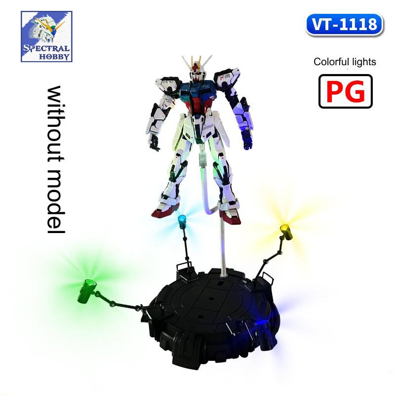Đế giá đỡ Action base PG cho mô hình gundam 1/60 stand platform led light system VT model