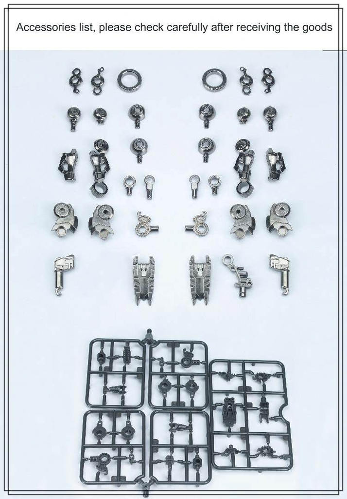 Phụ kiện mô hình ACE độ custom METAL FRAME part set cho MG Barbatos gundam