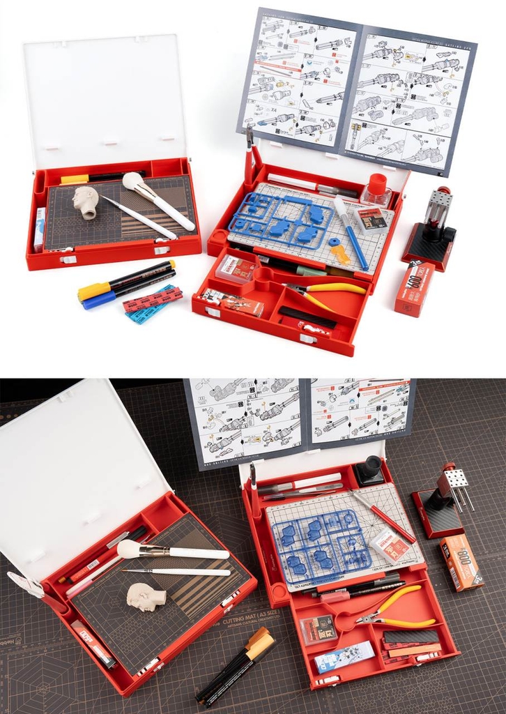 Hộp đựng dụng cụ bàn làm việc 𝑷𝒐𝒓𝒕𝒂𝒃𝒍𝒆 𝑾𝒐𝒓𝒌𝒃𝒆𝒏𝒄𝒉 𝑻𝒐𝒐𝒍 𝑺𝒕𝒐𝒓𝒂𝒈𝒆 𝑩𝒐𝒙 - Hobby Mio