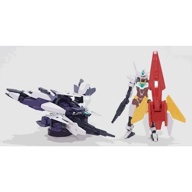 Mô hình lắp ráp HG 1/144 Core II Real Type Color & Uraven + support weapon gundam 023A