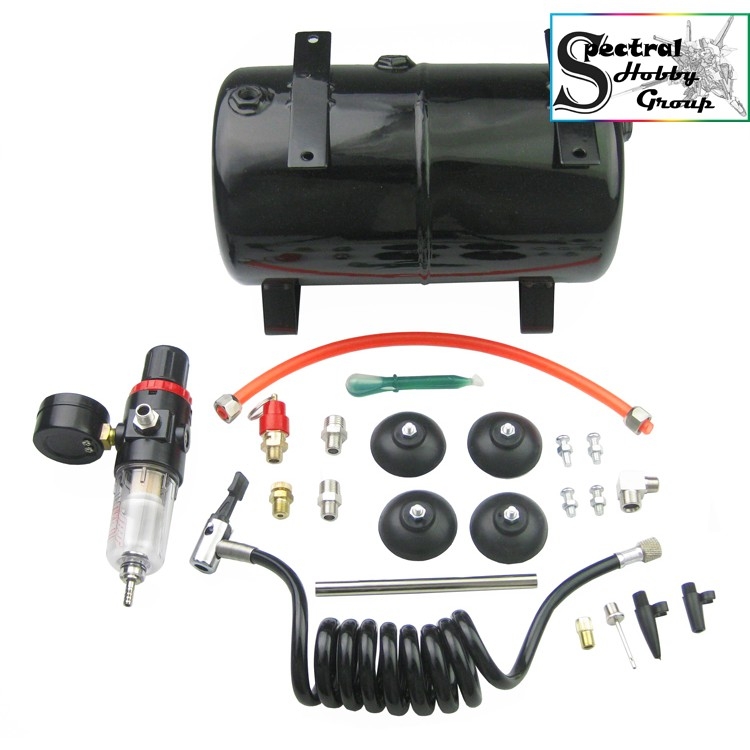 Dụng cụ phụ kiện bình tank 3L cho máy nén khí máy sơn mô hình compressor