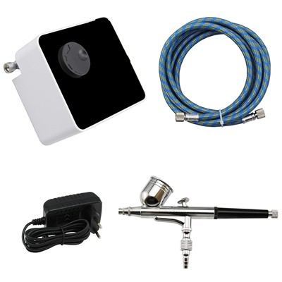 Máy nén khí sơn mô hình Air Pump Compressor Mini Airbrush HM03 Hobby Mio Ensi AC09