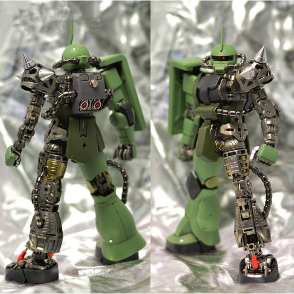 Phụ kiện Ống dây năng lượng độ mô hình custom Zaku Sazabi Sinanju zeon - Metal Part