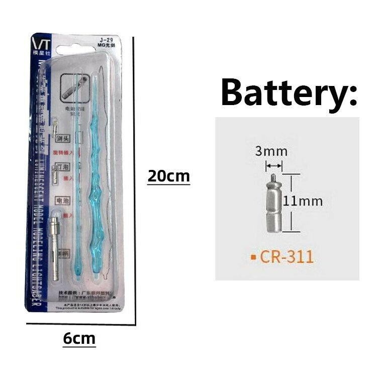 Hiệu ứng Beam Saber Led Effect cho mô hình gundam MG RG HG - VT J29 J33