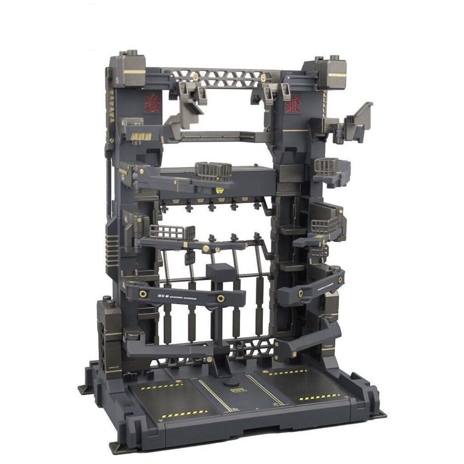 Phụ kiện đế giá đỡ mô hình action base Cage rack display Hangar cho MG 1/100