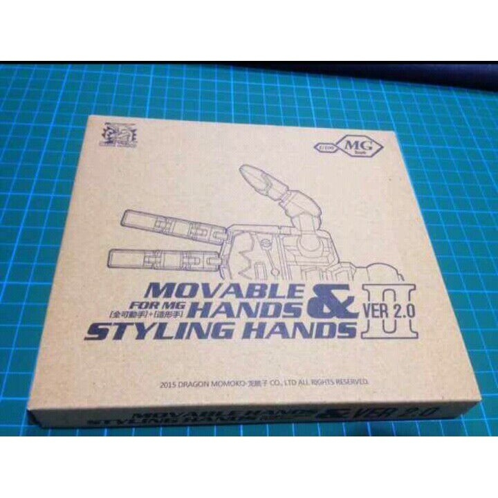 Tay mô hình MG 1/100 Movable Hands & Styling Hands 2.0 cho Gundam dragon momoko mmk