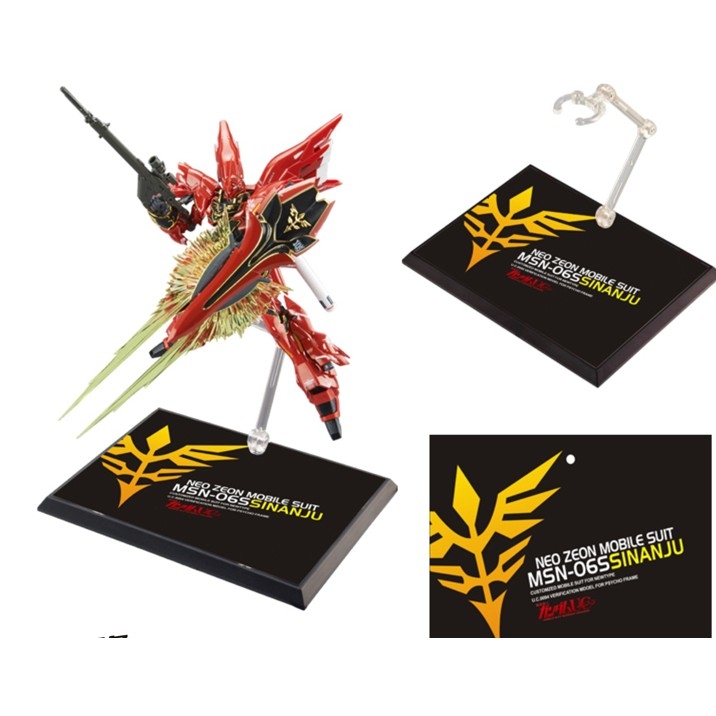 Giá đế đỡ mô hình Action Base HG RG 1/144 gundam shf figure 1/12 GUNDAM LOGO mica đế nhựa XM013 các loại