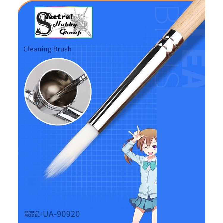 Dụng cụ bút cọ Ustar vệ sinh mô hình bút sơn clean brush UA90920