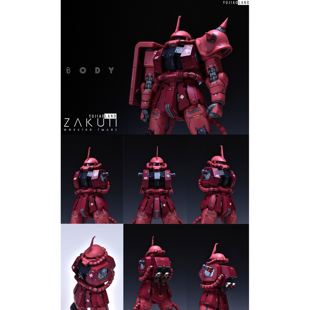 Mô hình nhựa Resin MG 1/100 Zaku II Yujiao Land Anchoret