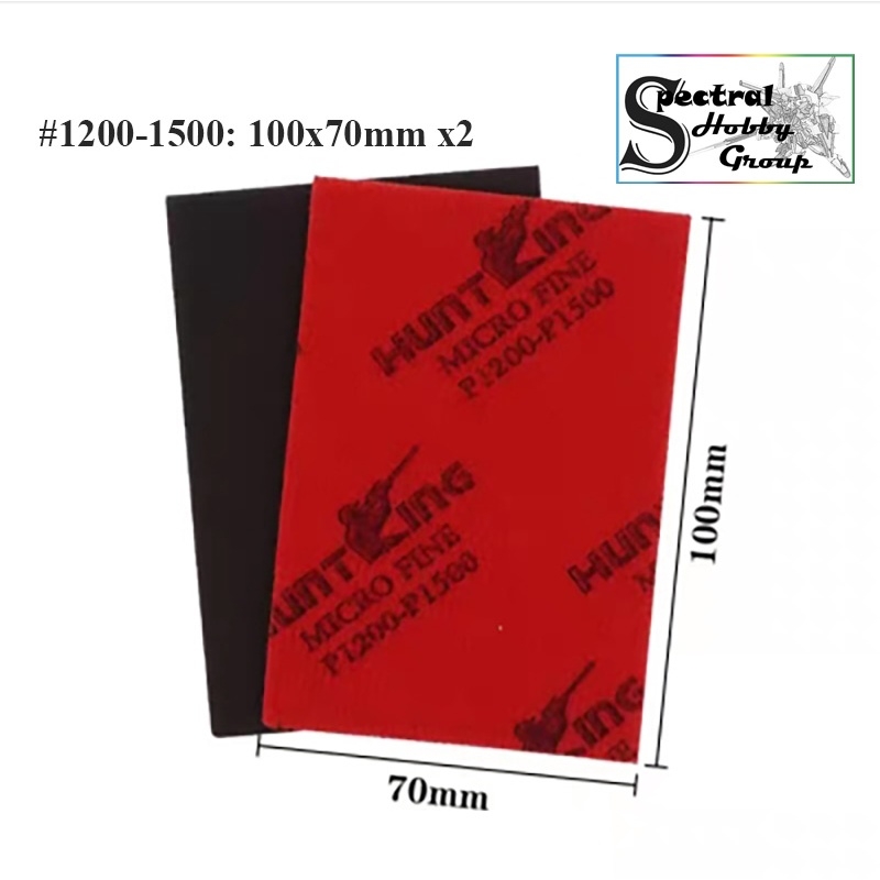 Nhám xốp 3M Hunting King chà nhám đánh bóng - Soft sanding sponge #180 - #3000 dụng cụ mô hình