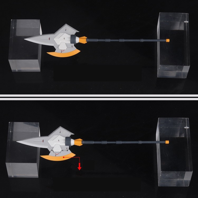 PHụ kiện lắp ráp RG HG Figure Weapon Pack AXE LANCE Battle set Gundam Machine Girl SHF/R