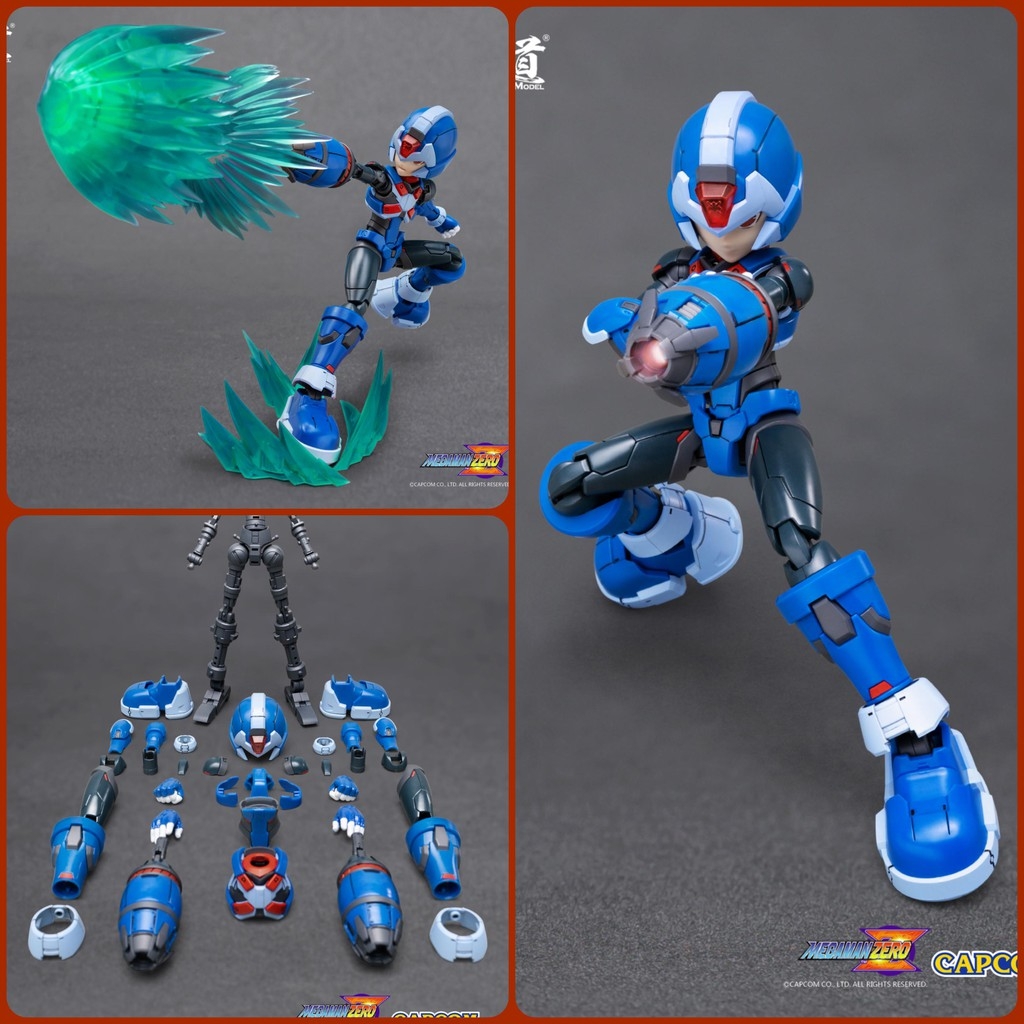 Mô hình nhựa lắp ghép Figure CAPCOM Rockman Megaman ZERO X copy - EASTERN MODEL