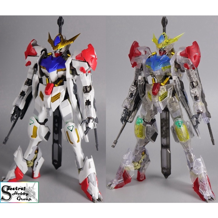 Mô hình lắp ráp Metal Frame MG 1/100 Barbatos ver Hirm + clear armor + Full weapon - Spider Crab model