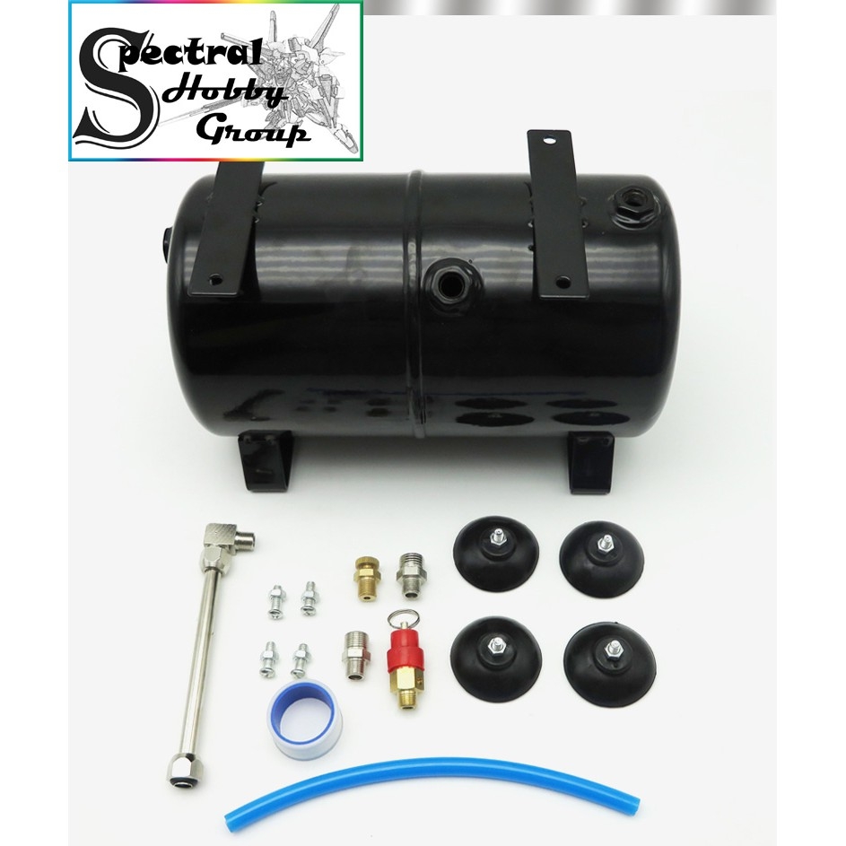 Dụng cụ phụ kiện bình tank 3L cho máy nén khí máy sơn mô hình compressor