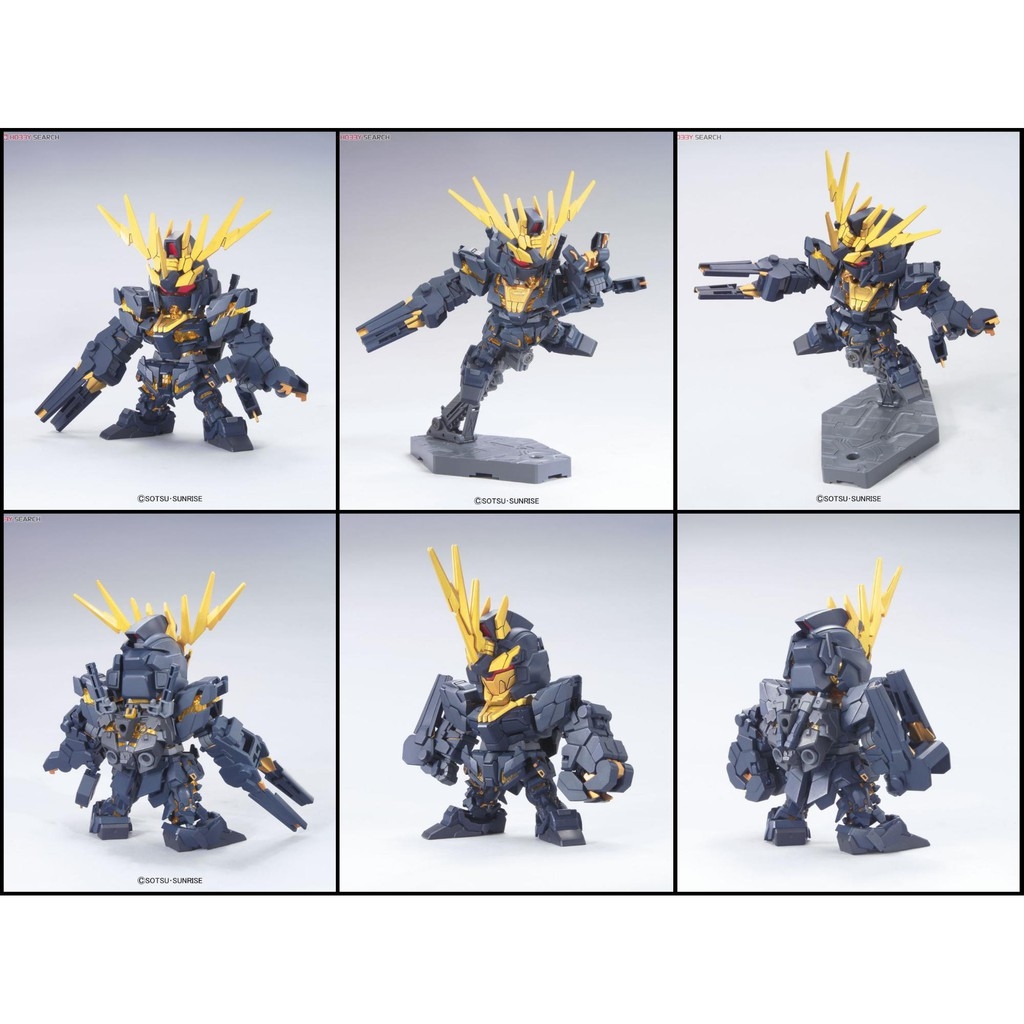 Mô hình lắp ráp SD UC Unicorn Gundam 02 Banshee - Norn - bandai