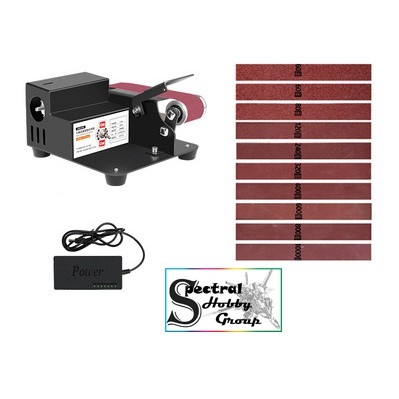 Dụng cụ Máy khoan đánh bóng mài dây dai đa năng để bàn Micro Abrasive Belt Manchine SDJ775