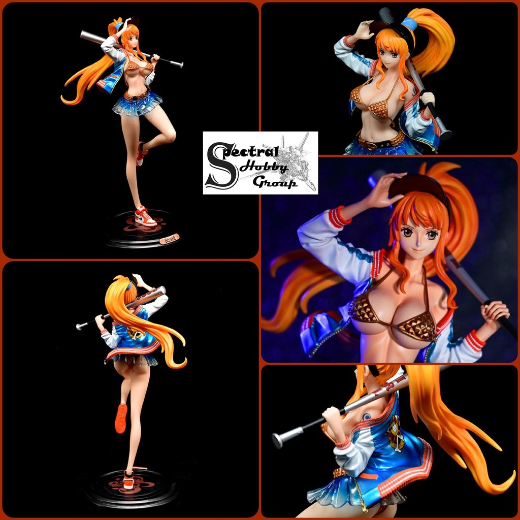 Mô hình nhựa Figure One Piece Nami Robin Boa Hancok 32cm cast off