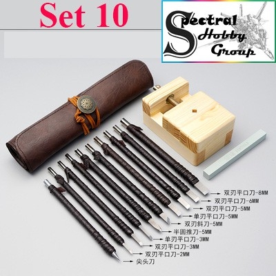 Dụng cụ bút dao khắc mỹ thuật đá gỗ nhựa giấy Chisel carving knife tungsten steel seal cutting wood stone