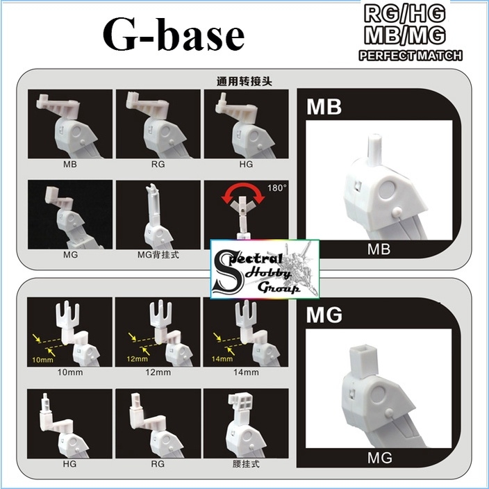 Đế giá đỡ mô hình gundam Action Base ver MB cho Unicorn Banshee Phenex Sinanju MG HG RG các loại