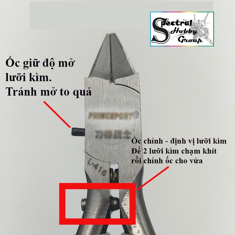 Dụng cụ Kìm cắt mô hình DSPIAE EN-A 1 lưỡi ultra thin single edged