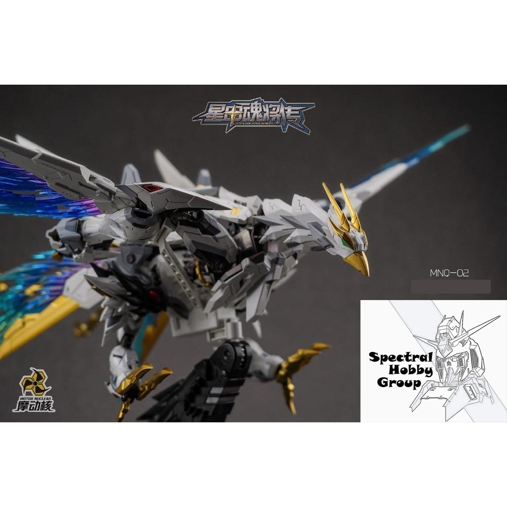 Mô hình MN-Q02 MNQ02 Cao Ren / White Dragon Metal Build Metalbuild MB Motor Nuclear