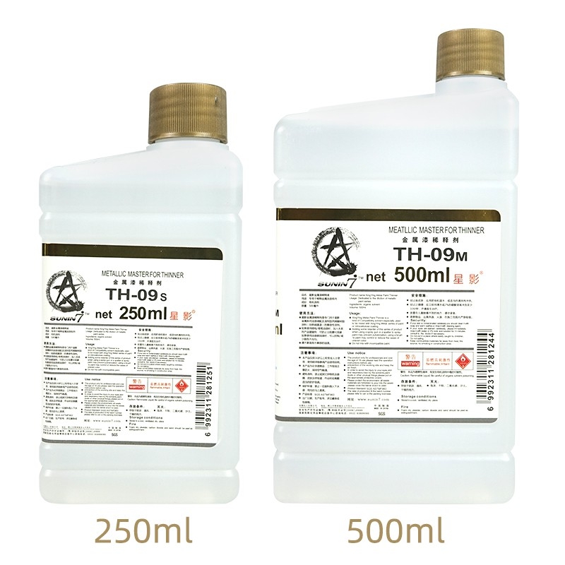 Dung môi pha sơn Sunin Thinner Standard TH01 Metallic TH09 Leveling color lacquer paint