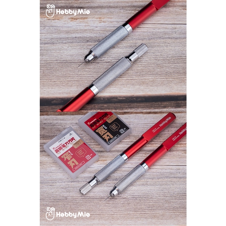 Dụng cụ mô hình Cán đa năng MIO HMK08 Pen Holder Multi Function Knife Handle Full Metal