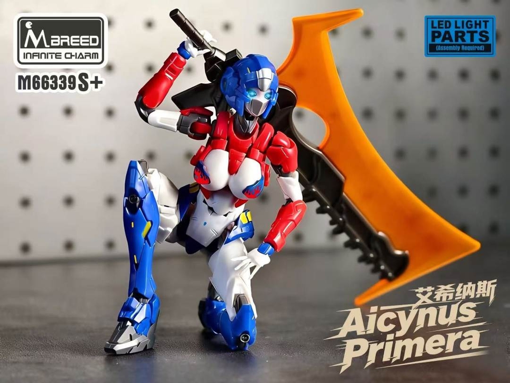 Mô hình lắp ráp Transformer AICYNUS Primera MBREED – Infinite Charm