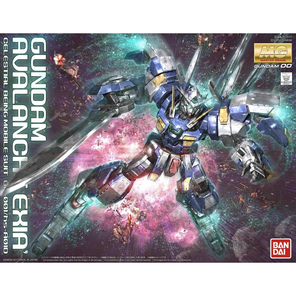Mô hình lắp ráp 1/100 MG Gundam Avalanche Exia - P.Bandai