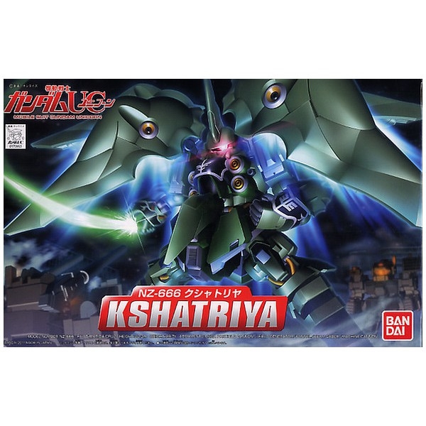 Mô hình lắp ráp SD UC Kshatriya gundam bandai