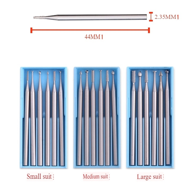 Phụ kiện bộ mũi mài dũa siêu nhỏ cho máy khoan mini grinding head - mài cắt mạch , nhựa , đá , gỗ, ...
