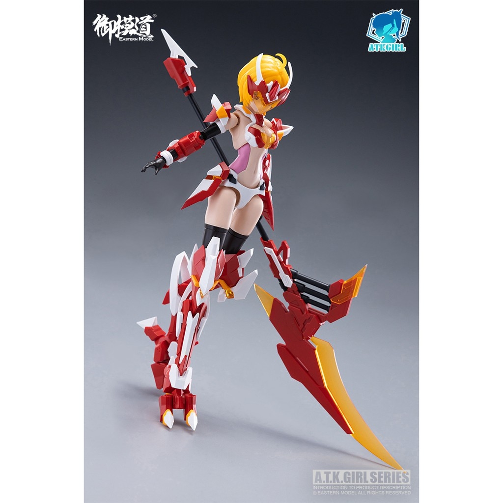 Mô hình lắp ráp Figure ATKGIRL 07 Four Saint sacred beasts Suzaku - Eastern Model
