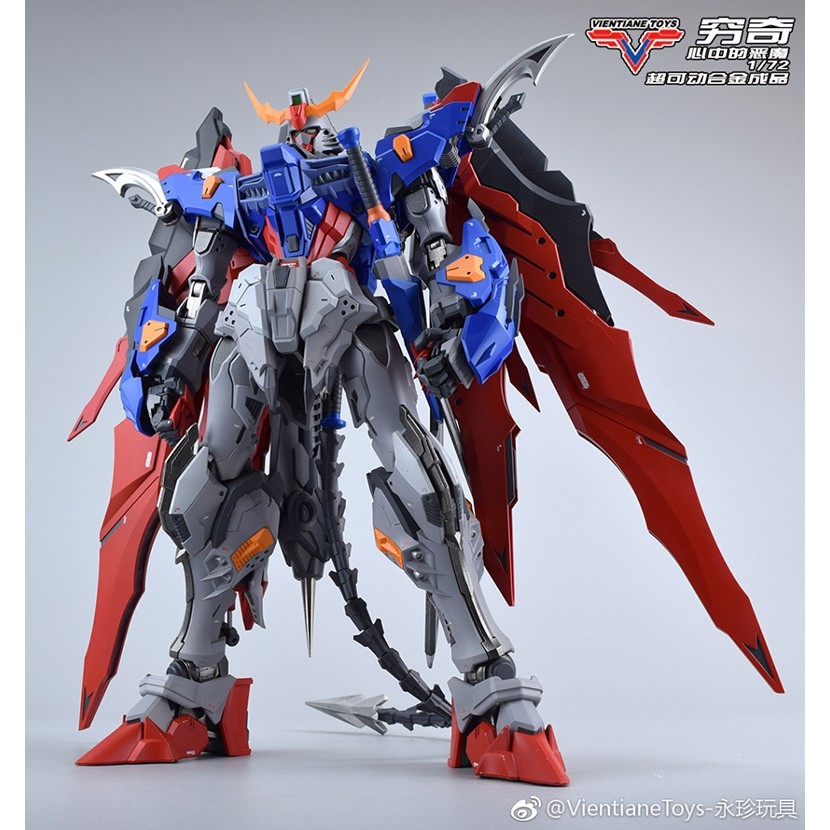 Mô hình Metal build MB METAL FRAME 1/72 KAMAITACHI - Destiny + Effect Wing pack Moshow
