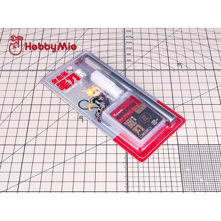 Dụng cụ mô hình Hobby MIO Cán + lưỡi dao kỹ thuật HMK 01 03 Metal Pen Knife Narrow Blade Set