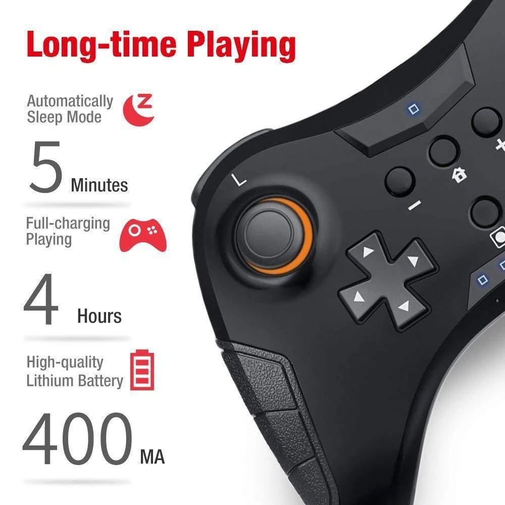 Tay cầm chơi game không dây cho Nintendo switch ns pro wireless joystick Controller Gamepad TNS-1724 DOBE