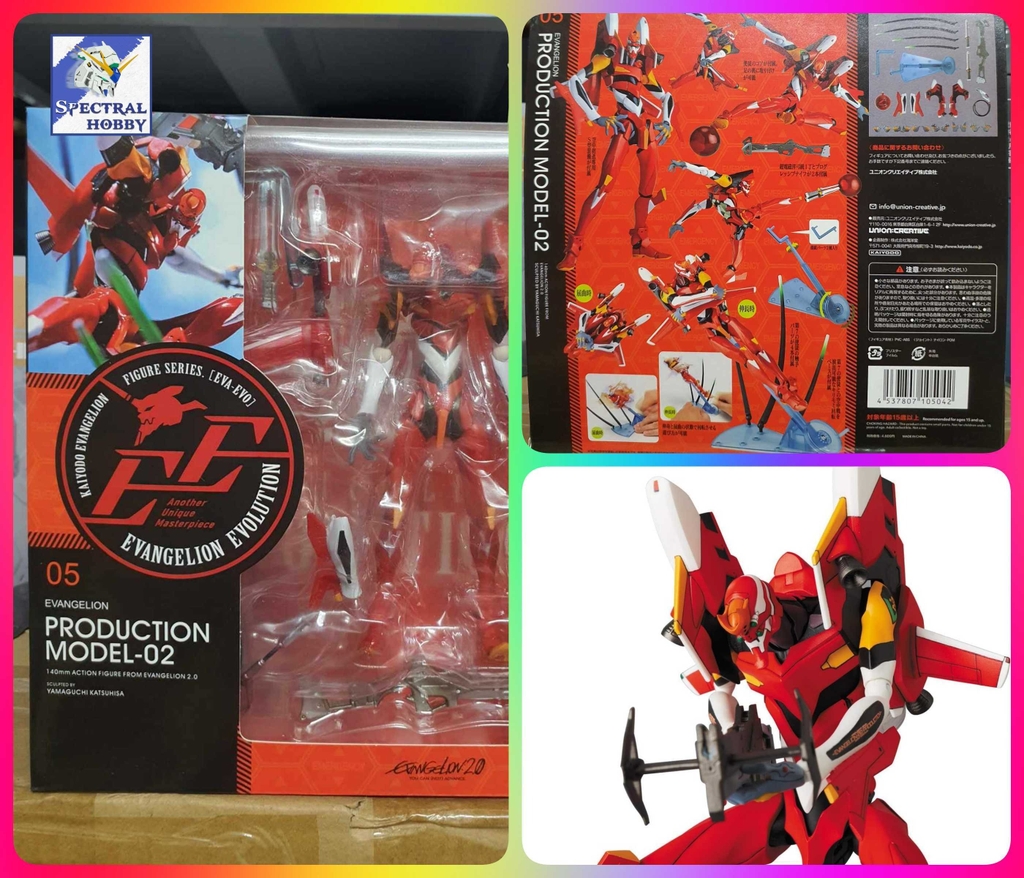 Mô hình Action Figure EVA Evolution EVANGELION EVA-02 EVA02 MAF