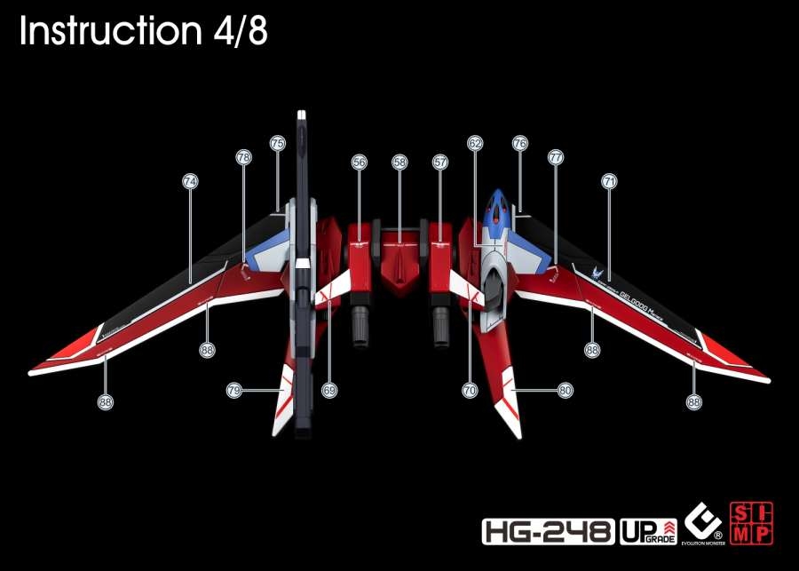 Decal nước dán mô hình HG GELGOOG Menace LUNAMARIA HAWKE các loại - water sticker