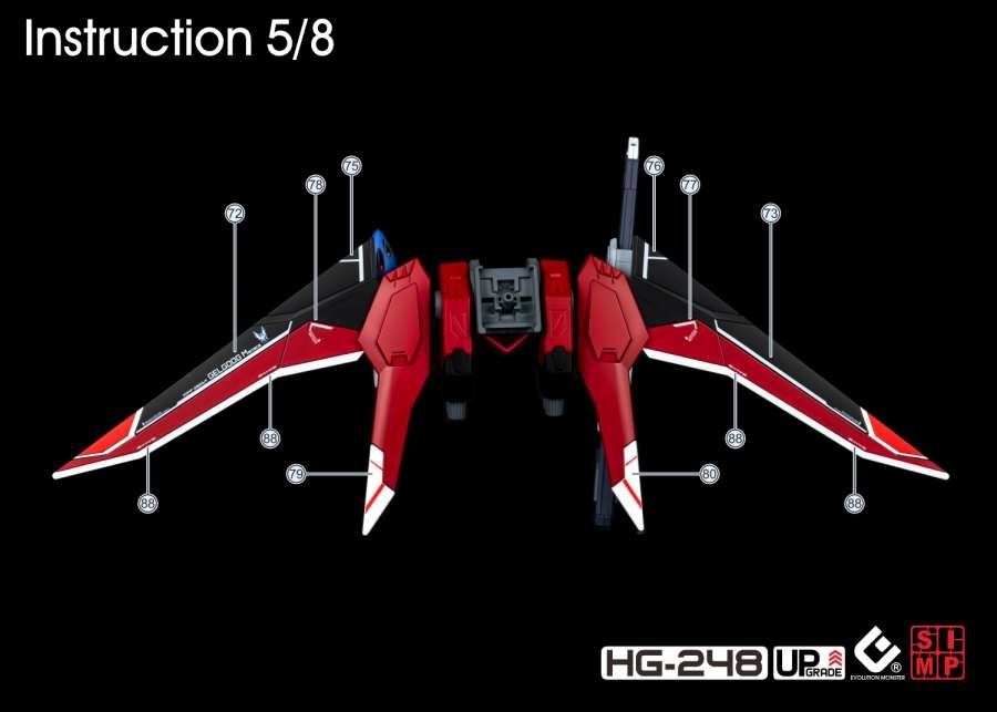 Decal nước dán mô hình HG GELGOOG Menace LUNAMARIA HAWKE các loại - water sticker