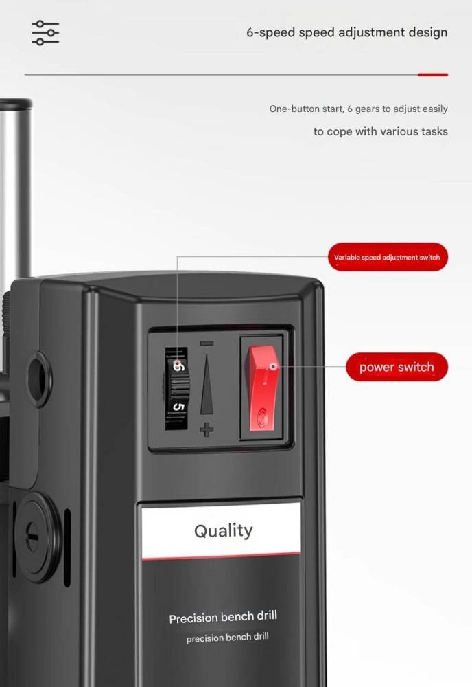 Máy khoan dọc 220V multi-function workbench high-precision bench drill machine 710w 1050w