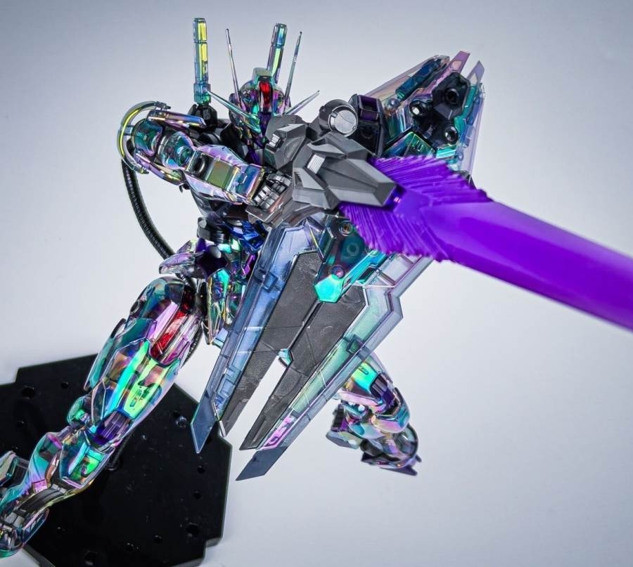 Mô hình lắp ráp FM 1/100 Gundam Aerial Phantom Prism Clear ver laser - Kunlun model