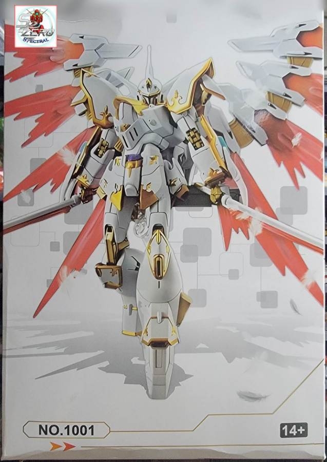 Mô hình lắp ráp Hg 1/144 Black Knight Squad Cal-re.A God Bird Garuda - Chiba model (effect+decal)