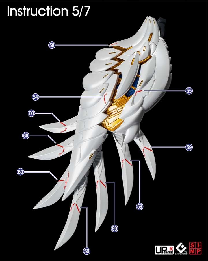 Decal nước dán mô hình MGSD Wing zero Custom các loại - water sticker