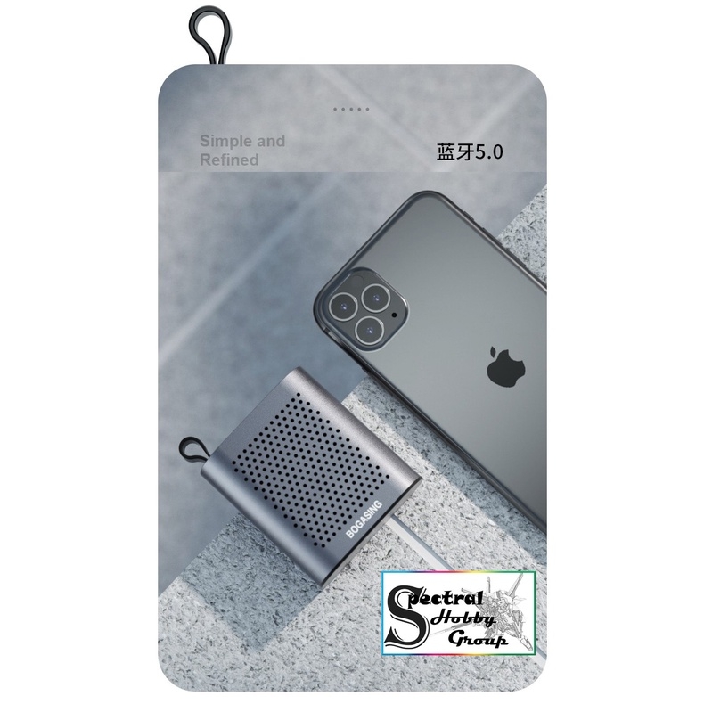 Loa Bluetooth Không Dây Bogasing S6 mini Vỏ hợp Nghe Nhạc Hay Âm Thanh Chất Lượng - TWS kết nối 2 loa Hi-fi speaker