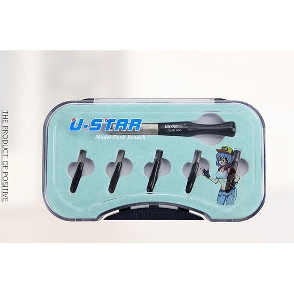 Bộ chisel kẻ tạo line Scriber USTAR UA91903 Steel Line Engraver (0.15-0.5mm)