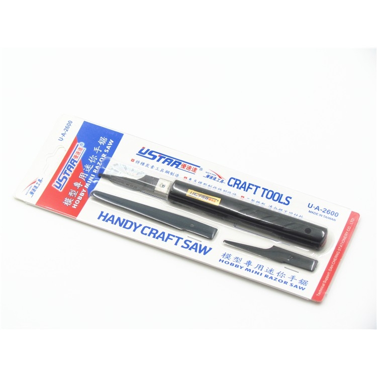 Dụng cụ mô hình Cưa tay, lưỡi cưa mini Hand saw Tamiya 92600 USTAR