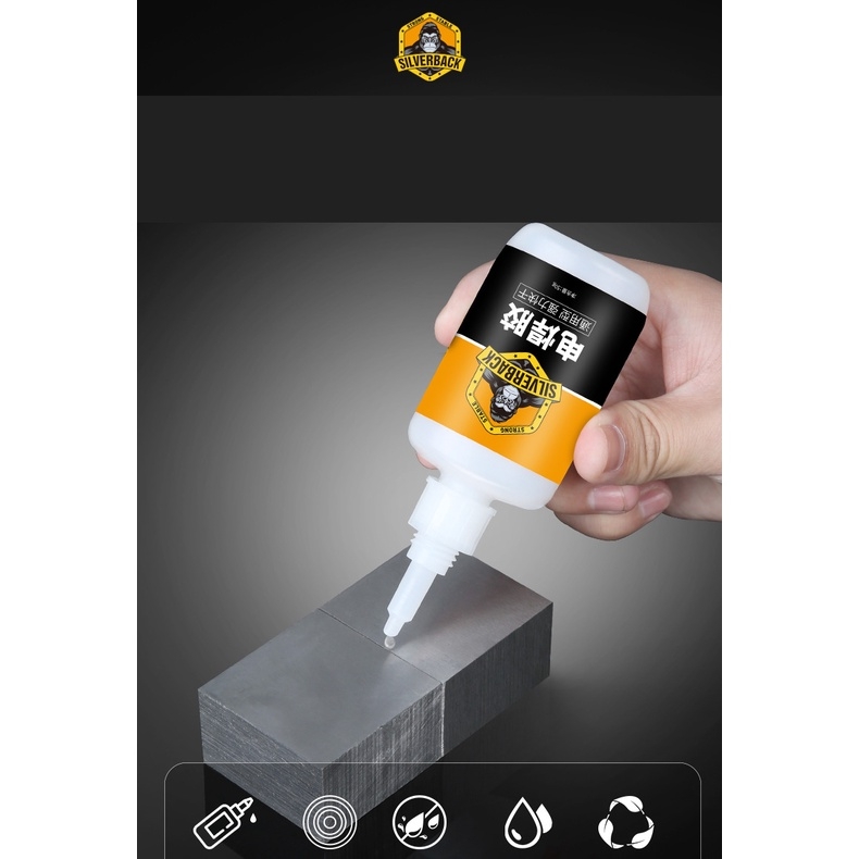 Dụng cụ Silverback keo đa năng siêu dính Super Welding Glue Gorilla