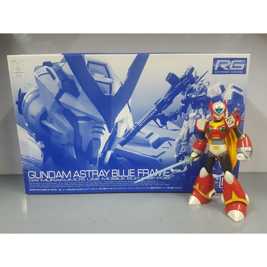 Mô hình lắp ráp RG 1/144 Gundam Astray Blue Frame - P.Bandai